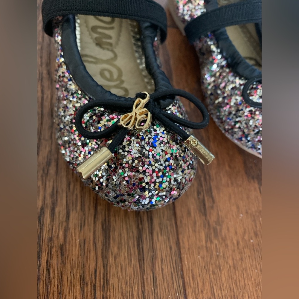 Glitter Sam Edelman Felicia Ballet Flats - Picture 15 of 17